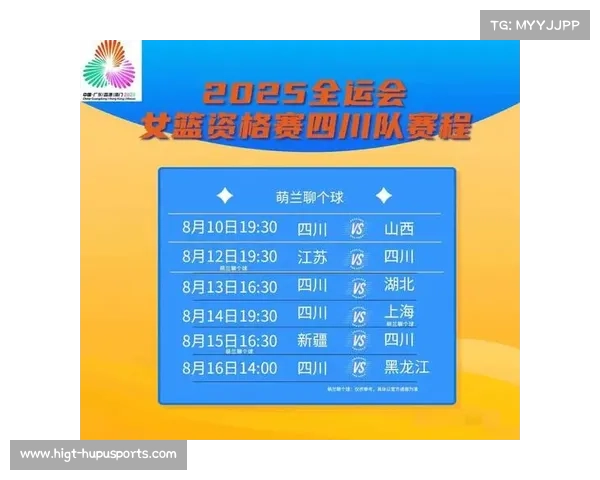 WCBA新赛季季前赛赛程出炉，四川女篮力争开门红